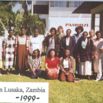 pastors wives from zambia and zimbabwe in lusaka, zambia 1999